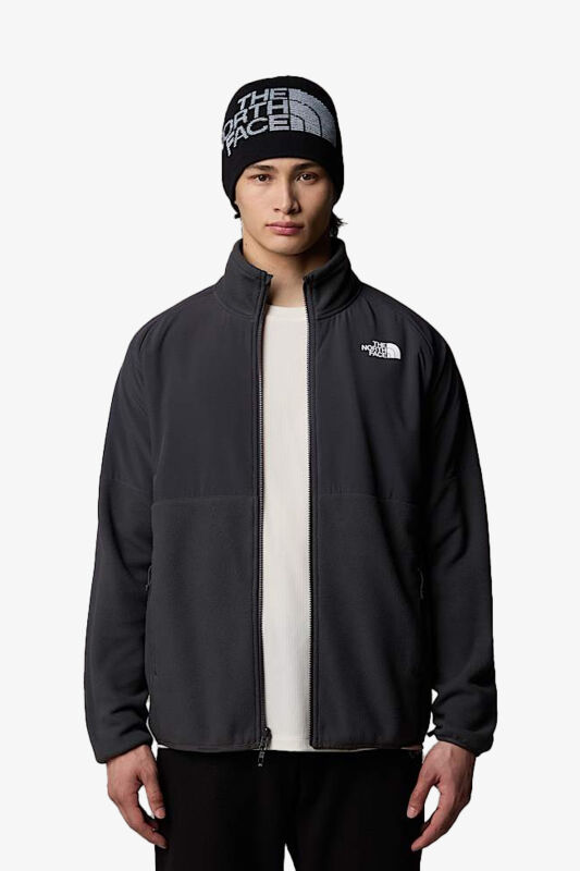 The North Face M Glacıer Heavyweıght Full Zıp Erkek Siyah Polar NF0A89JG03B1 - 3