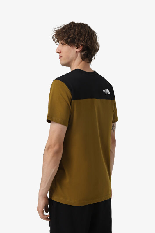 The North Face M Icons S/S Erkek Sarı T-Shirt NF0A87DP5HO1 - 3