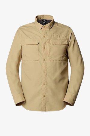 The North Face M L/S Sequoıa Erkek Bej Gömlek NF0A4T184FS1 - 2