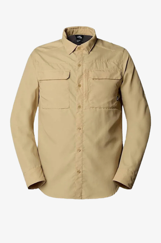The North Face M L/S Sequoıa Erkek Bej Gömlek NF0A4T184FS1 - 2