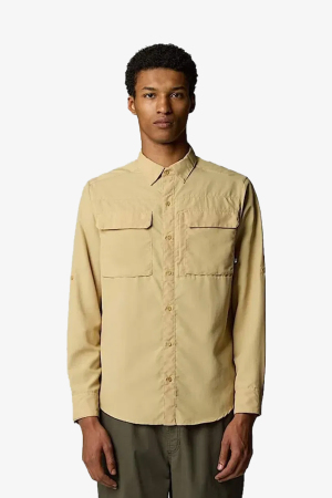 The North Face M L/S Sequoıa Erkek Bej Gömlek NF0A4T184FS1 - 1