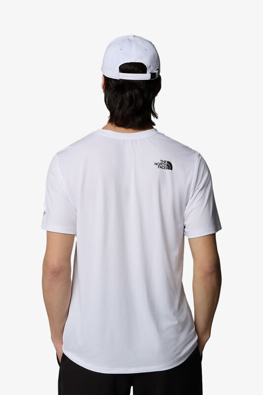 The North Face M Ma 24/7 Short Sleeves Erkek Beyaz T-Shirt NF0A893ZFN41 - 3