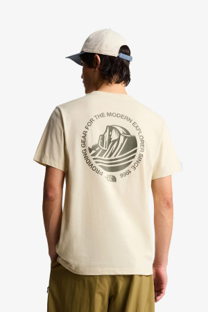 The North Face M Monte Regular Erkek Bej T-Shirt NF0A8GA7DOM1 - 2