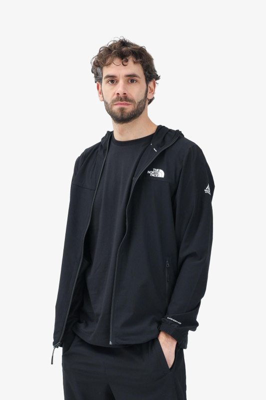 The North Face M Mountaın Athletıcs Hooded Wınd Erkek Siyah Mont NF0A8BP1JK31 - 1