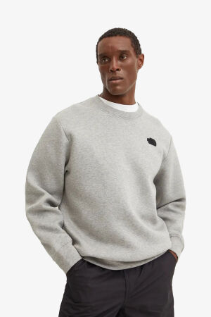 The North Face M Neck Relaxed Erkek Gri Sweatshirt NF0A8AMAEC41 - 1