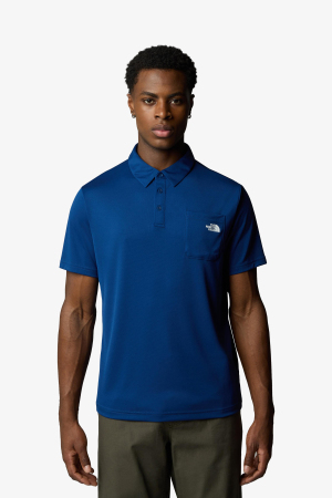 The North Face M New Tanken Erkek Mavi Polo T-Shirt NF0A8CRUD1R1 - 1