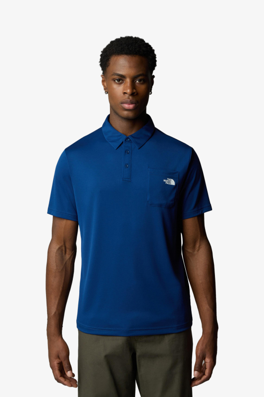 The North Face M New Tanken Erkek Mavi Polo T-Shirt NF0A8CRUD1R1 - 1