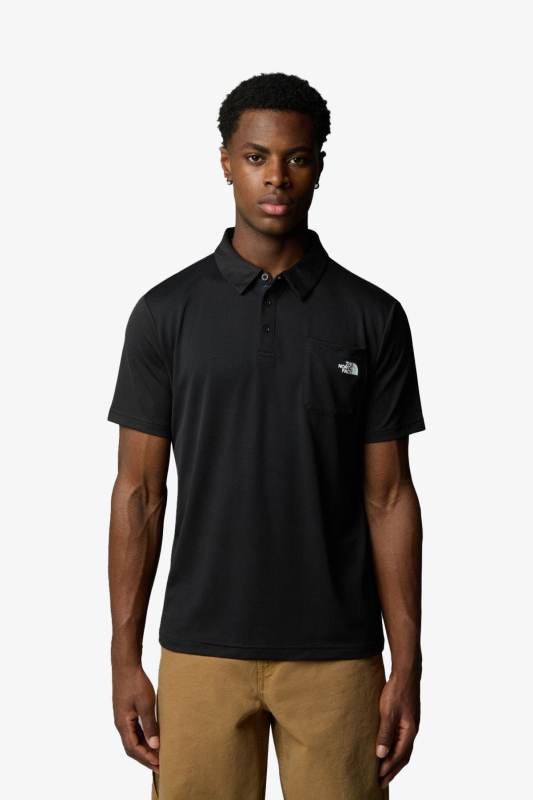 The North Face M New Tanken Erkek Siyah Polo T-Shirt NF0A8CRUJK31 - 1