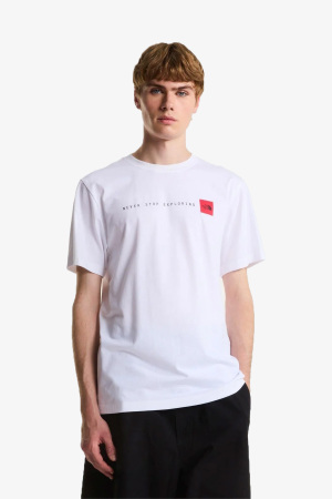 The North Face M Nse Reg Erkek Beyaz T-Shirt NF0A8GUVFN41 - The North Face