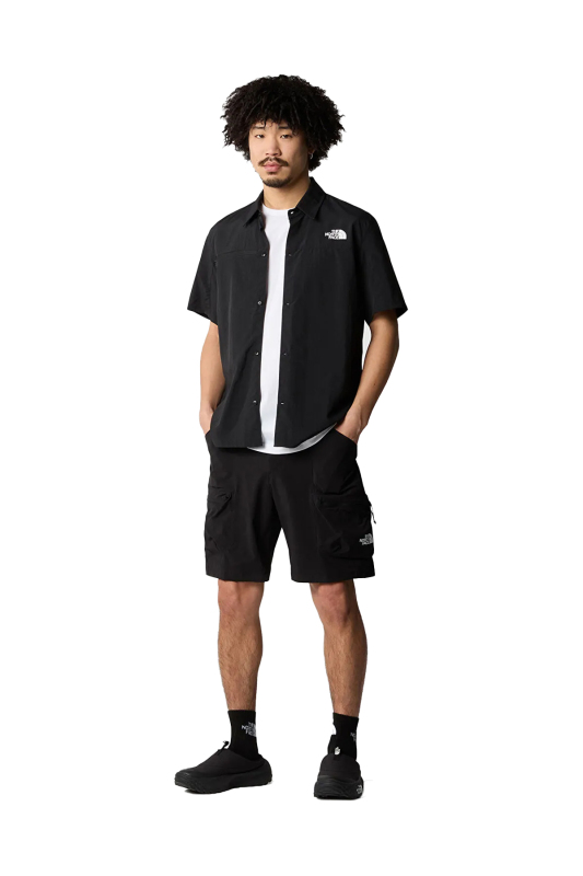 The North Face M Packable Ss Erkek Siyah T-Shirt NF0A883J4H01 - 2