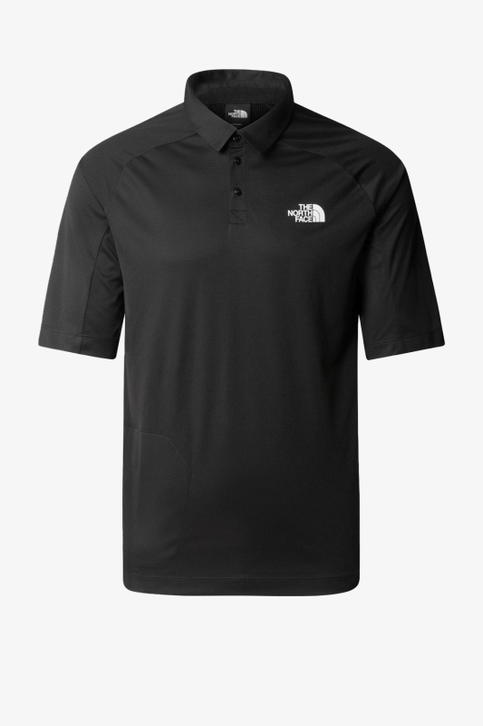 The North Face M Packable Ss Polo Erkek Siyah T-Shirt NF0A883KJK31 - 1