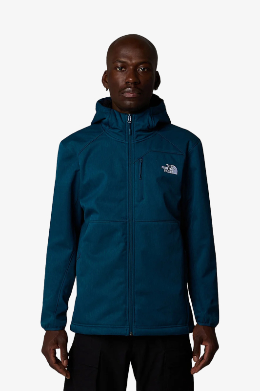 The North Face M Quest Hooded Softshell Erkek Mavi Ceket NF0A3YFP2LO1 - 1