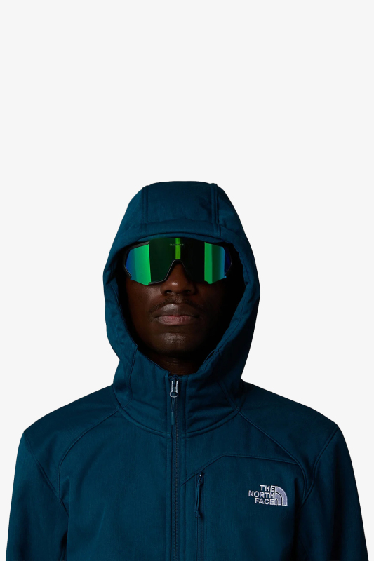 The North Face M Quest Hooded Softshell Erkek Mavi Ceket NF0A3YFP2LO1 - 4