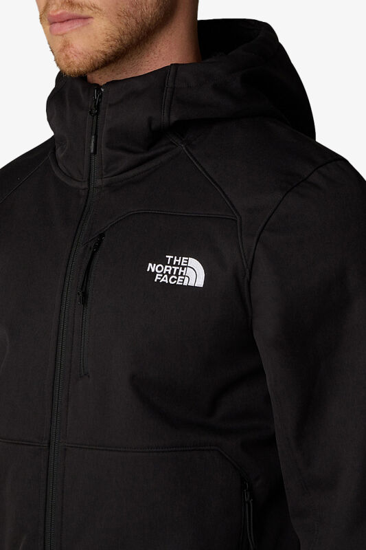 The North Face M Quest Hooded Softshell Erkek Siyah Ceket NF0A3YFP4H01 - 6