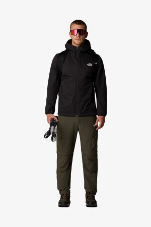 The North Face M Quest Hooded Softshell Erkek Siyah Ceket NF0A3YFP4H01 - 3