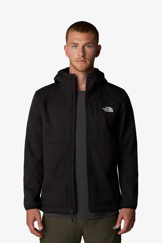 The North Face M Quest Hooded Softshell Erkek Siyah Ceket NF0A3YFP4H01 - 4