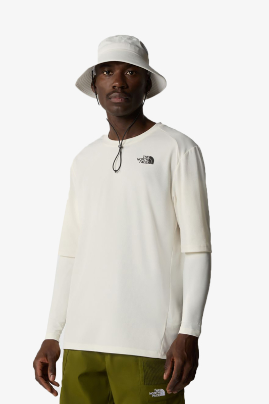 The North Face M Shadow Erkek Beyaz T-Shirt NF0A87TUQLI1 - 1