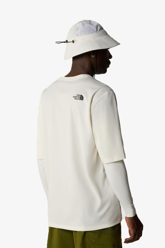 The North Face M Shadow Erkek Beyaz T-Shirt NF0A87TUQLI1 - 2