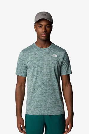 The North Face M S/S 24/7 Rager Erkek Yeşil T-Shirt NF0A8BEM16H1 - 1