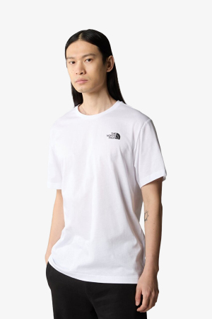 The North Face M Ss Box Nse Erkek Beyaz T-Shirt NF0A87NPFN41 - 1