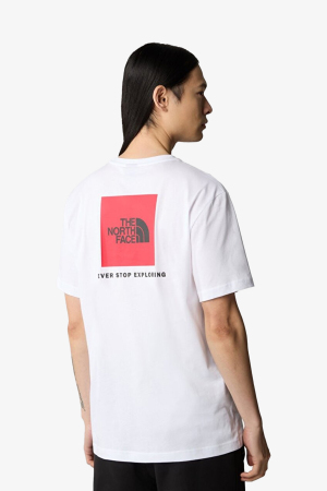 The North Face M Ss Box Nse Erkek Beyaz T-Shirt NF0A87NPFN41 - 2