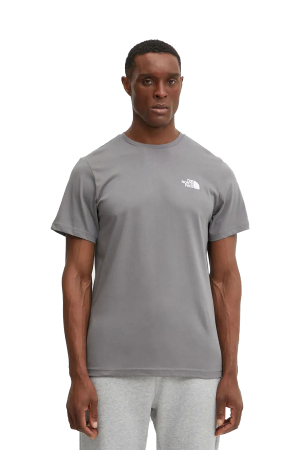 The North Face M Ss Box Nse Erkek Gri T-Shirt NF0A87NPARX1 - 1
