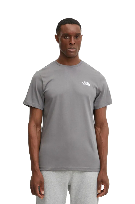 The North Face M Ss Box Nse Erkek Gri T-Shirt NF0A87NPARX1 - 1