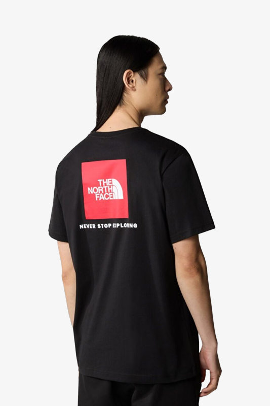 The North Face M Ss Box Nse Erkek Siyah T-Shirt NF0A87NPJK31 - 2