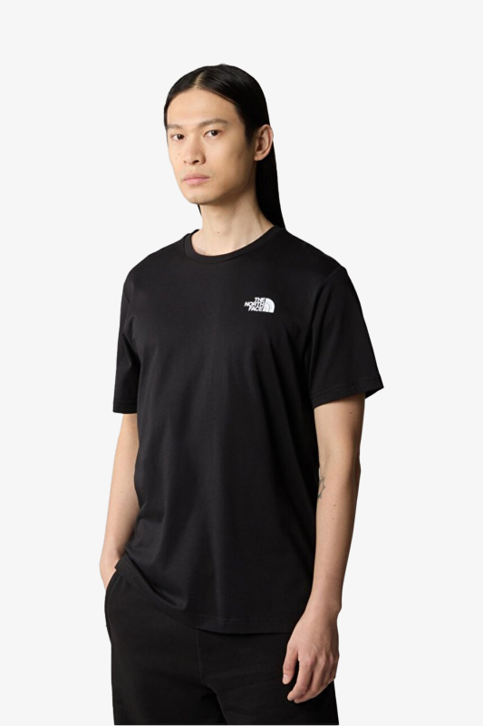 The North Face M Ss Box Nse Erkek Siyah T-Shirt NF0A87NPJK31 - 1