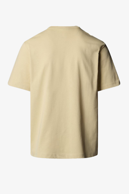The North Face M Ss Dome Relaxed Pocket Erkek Bej T-Shirt NF0A8C3P3X41 - 2
