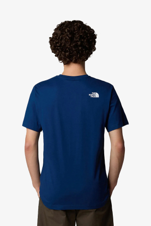 The North Face M Ss Never Stop Explorıng Erkek Mavi T-Shirt NF0A87NSD1R1 - 3