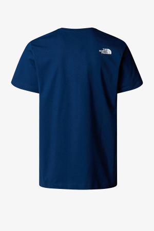 The North Face M Ss Never Stop Explorıng Erkek Mavi T-Shirt NF0A87NSD1R1 - 4