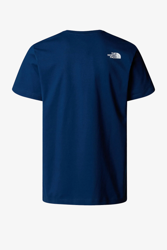 The North Face M Ss Never Stop Explorıng Erkek Mavi T-Shirt NF0A87NSD1R1 - 4