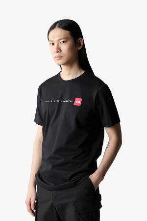 The North Face M Ss Never Stop Explorıng Erkek Siyah T-Shirt NF0A87NSJK31 - 1