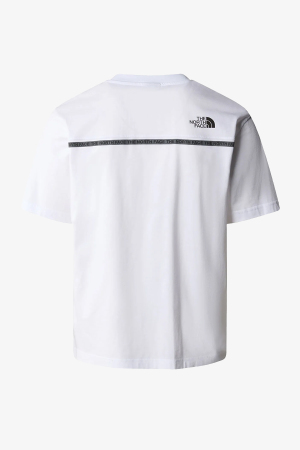 The North Face M Ss Zumu Relaxed Erkek Beyaz T-Shirt NF0A87DDFN41 - 2