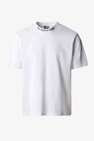 The North Face M Ss Zumu Relaxed Erkek Beyaz T-Shirt NF0A87DDFN41 - 1