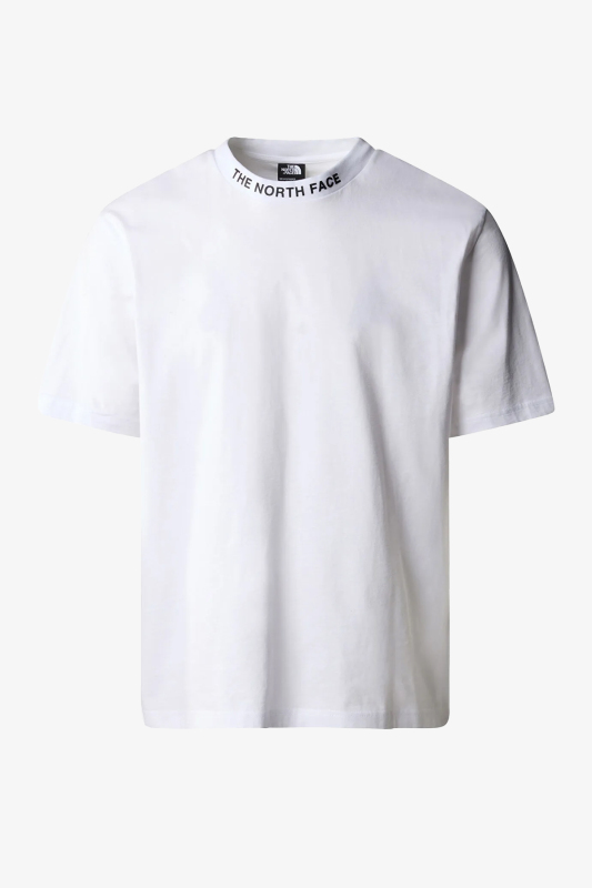 The North Face M Ss Zumu Relaxed Erkek Beyaz T-Shirt NF0A87DDFN41 - 1