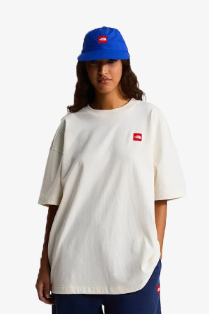 The North Face M Tnf Red Box S/S Erkek Beyaz T-Shirt NF0A8EG5QLI1 - The North Face