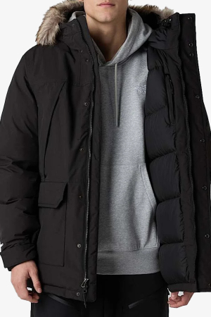 The North Face Mcmurdo Erkek Siyah Parka NF0A5GJFKX71 - 3