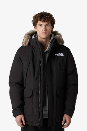 The North Face Mcmurdo Erkek Siyah Parka NF0A5GJFKX71 - The North Face