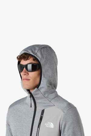 The North Face Mountaın Athletıcs Fleece Full Zıp Jac Erkek Gri Polar NF0A8DY7EB91 - 3