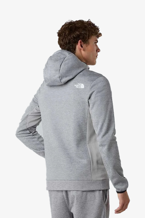 The North Face Mountaın Athletıcs Fleece Full Zıp Jac Erkek Gri Polar NF0A8DY7EB91 - 4