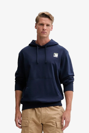 The North Face Mountaın Logo Relaxed Hooded Erkek Lacivert Sweatshirt NF0A8E3N8K21 - The North Face