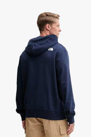 The North Face Mountaın Logo Relaxed Hooded Erkek Lacivert Sweatshirt NF0A8E3N8K21 - 2