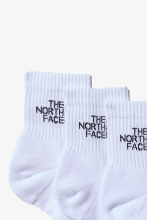 The North Face Multı Sport Cush Quarter 3P Unisex Beyaz Çorap NF0A882GFN41 - 2