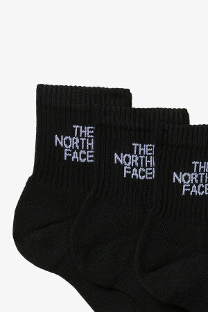 The North Face Multı Sport Cush Quarter 3P Unisex Siyah Çorap NF0A882GJK31 - 2