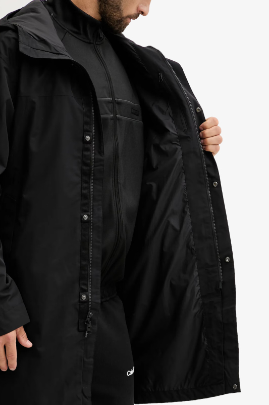 The North Face Nukabıra Raın Shell Erkek Siyah Parka NF0A8DWCJK31 - 3