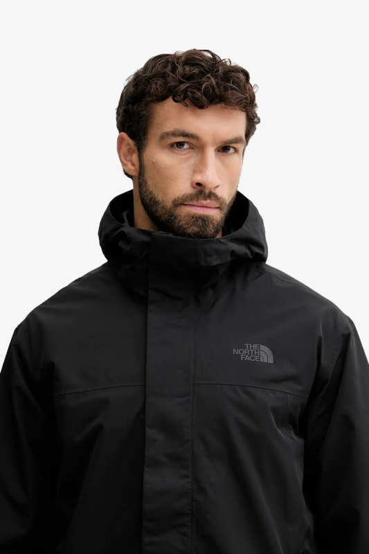 The North Face Nukabıra Raın Shell Erkek Siyah Parka NF0A8DWCJK31 - 4