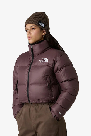 The North Face Nuptse Short Kadın Mor Mont NF0A5GGEBQ71 - 1