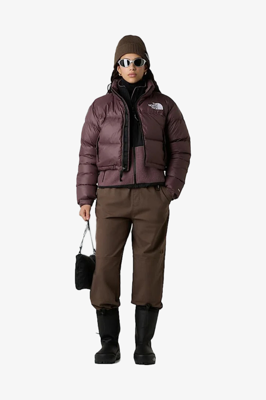 The North Face Nuptse Short Kadın Mor Mont NF0A5GGEBQ71 - 2